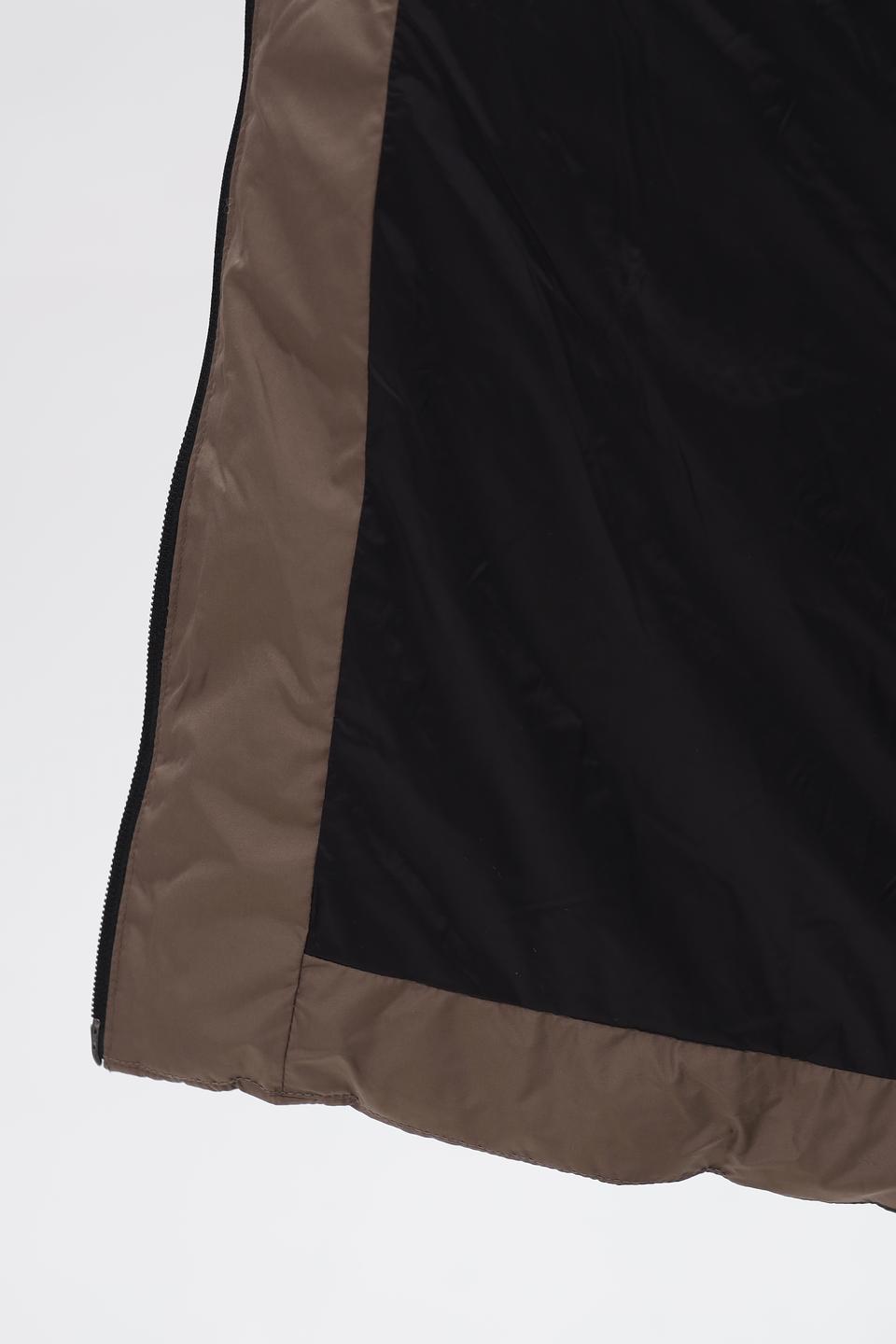 Куртка Lebek стеганая коричневая