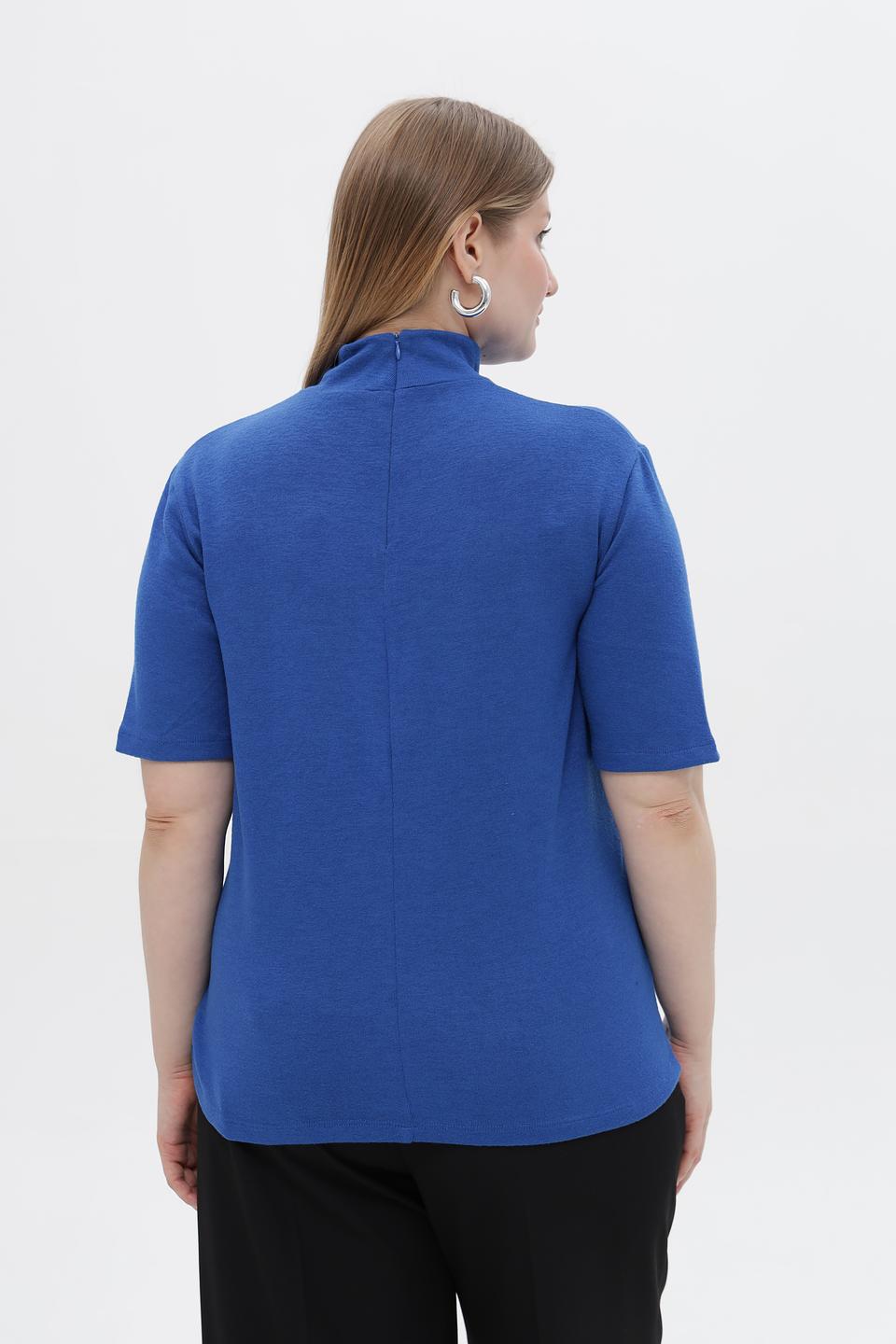 Пуловер Steilmann с горловиной коброй, синий