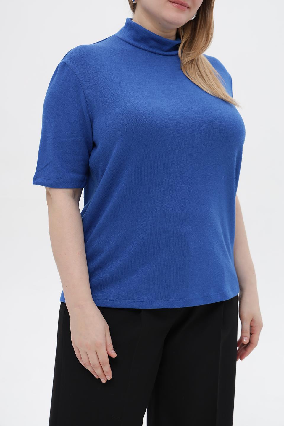 Пуловер Steilmann с горловиной коброй, синий