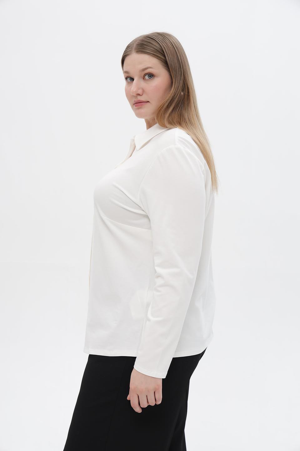 Блузка Lebek с длинным рукавом
