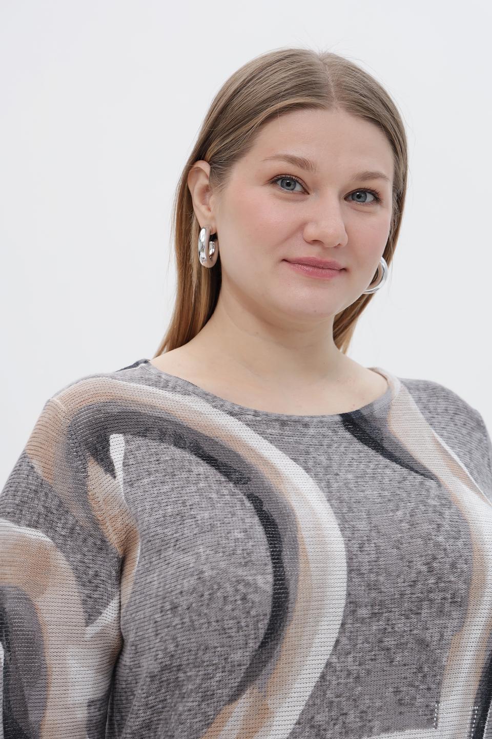 Пуловер Rabe collection с узором