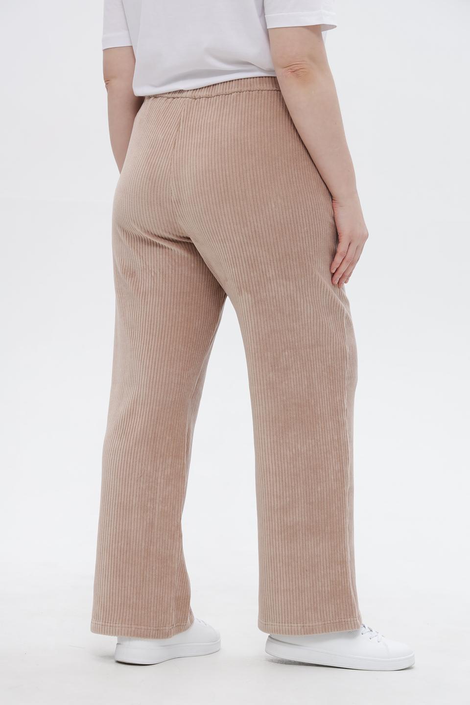 Брюки вельветовые Rabe collection бежевые