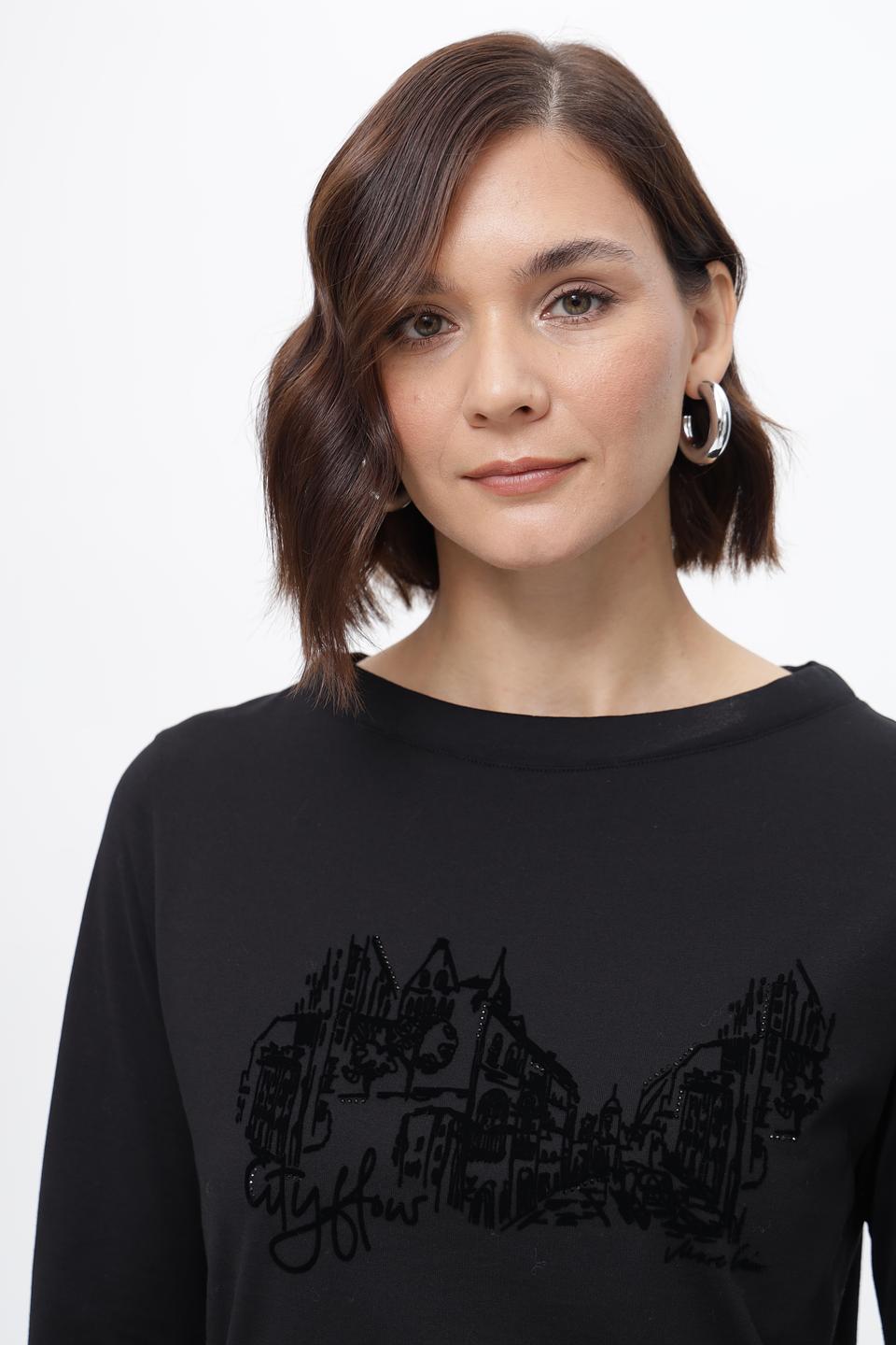 Футболка Marc Cain с принтом