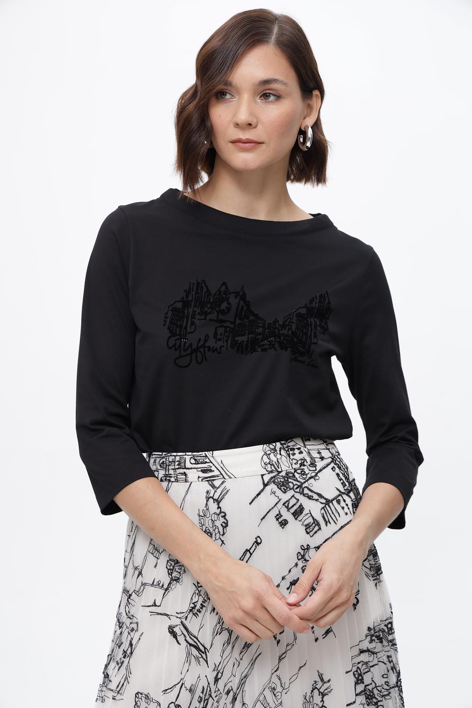 Футболка Marc Cain с принтом