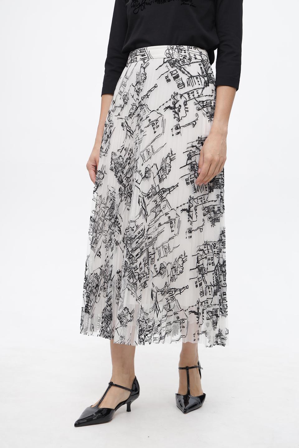 Юбка Marc Cain с принтом