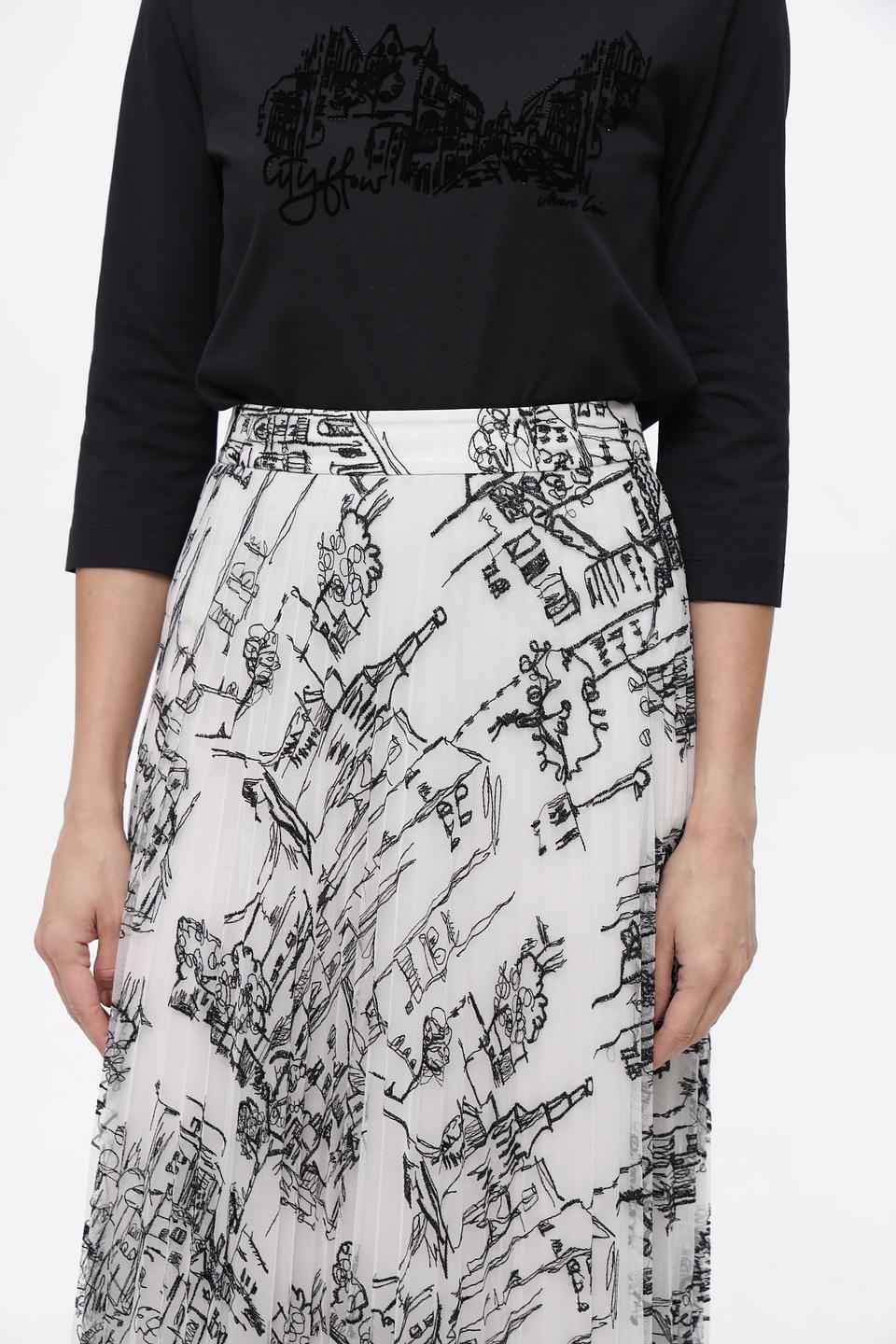 Юбка Marc Cain с принтом