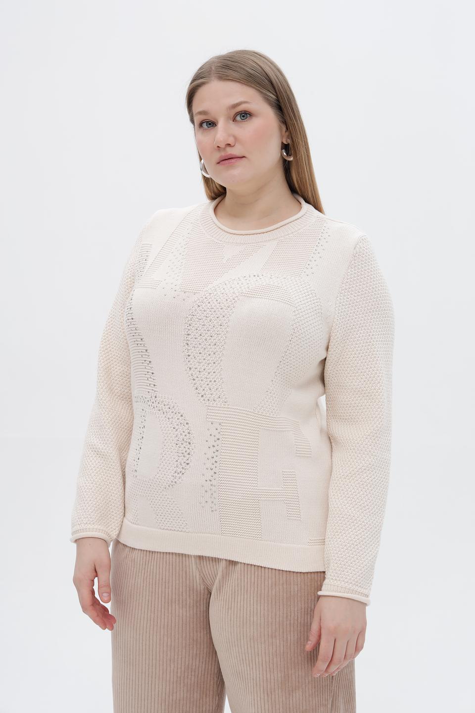 Пуловер Rabe collection с узором