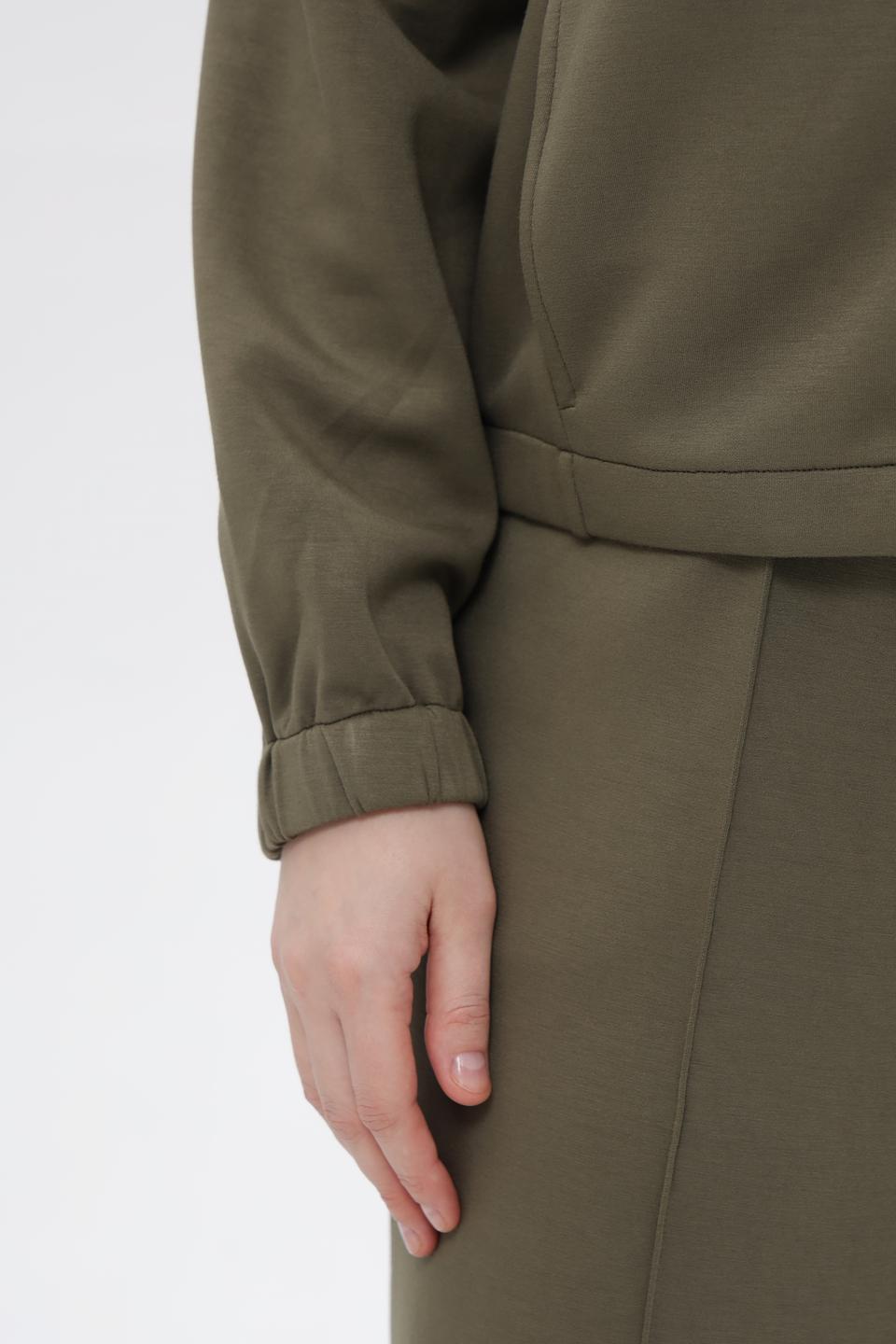 Жакет Lecomte оливковый