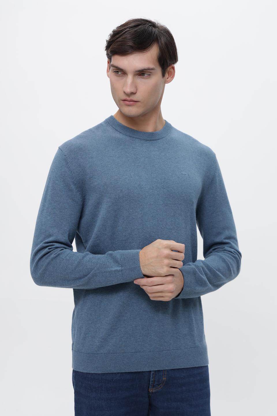 Джемпер Tom Tailor мужской голубой