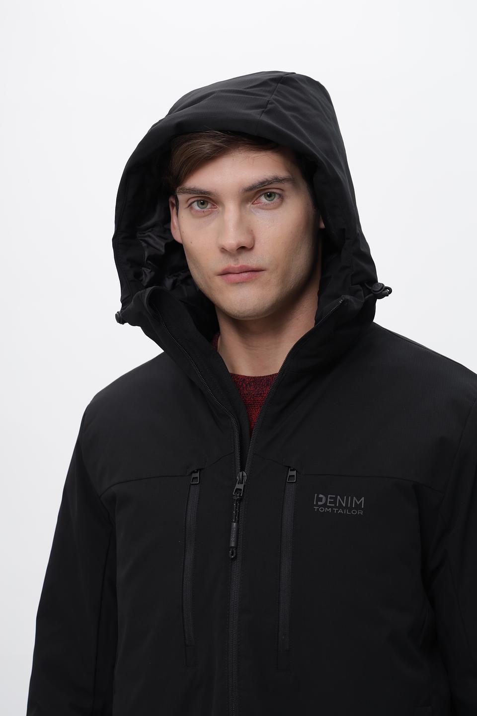 Куртка Tom Tailor denim чёрная