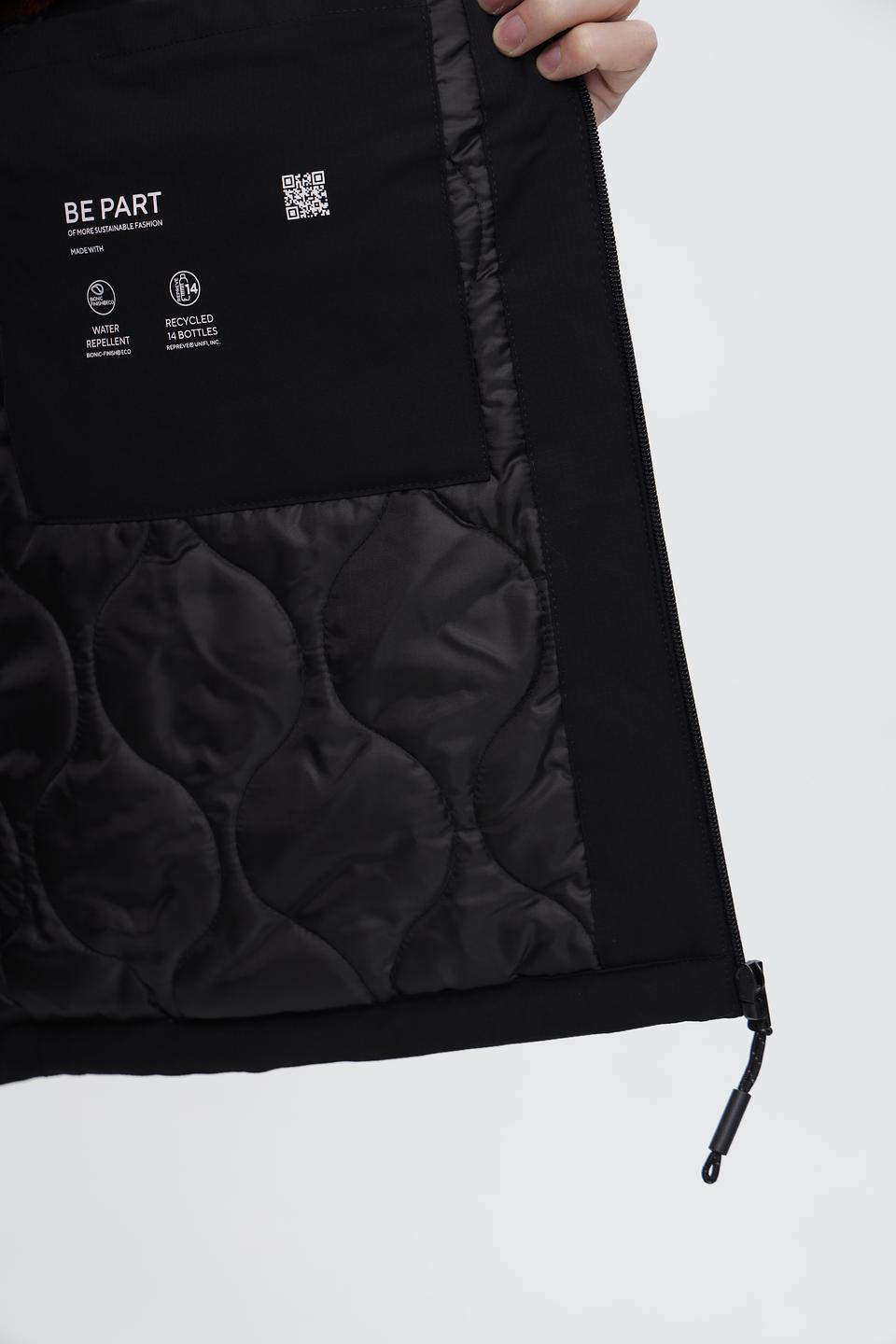 Куртка Tom Tailor denim чёрная