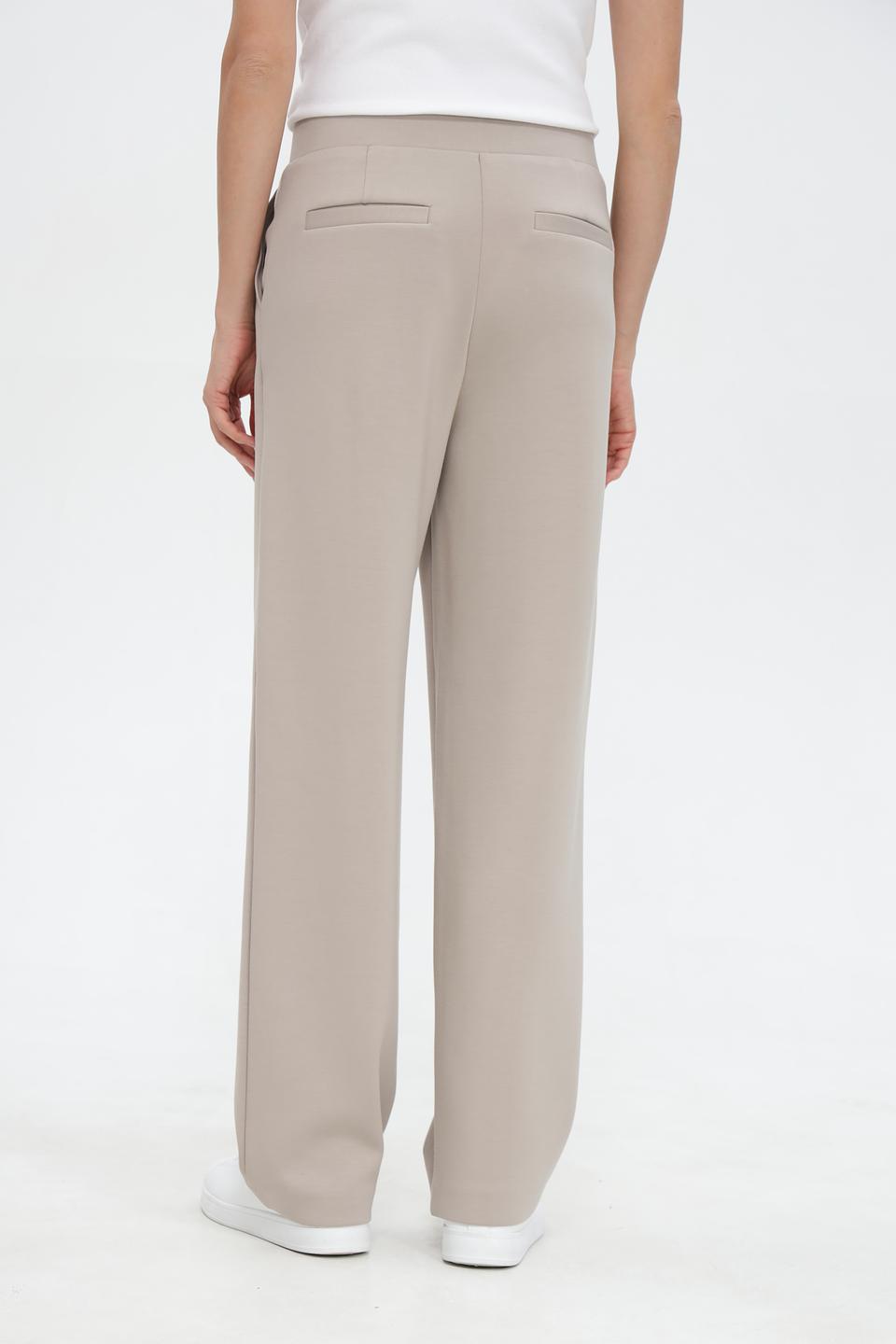 Брюки прямые Tom Tailor бежевые