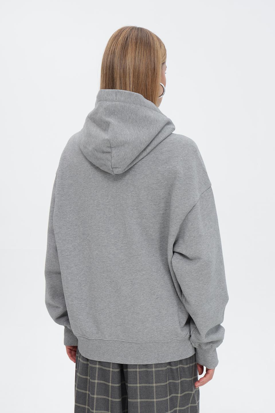 Худи Marc O Polo серая с логотипом