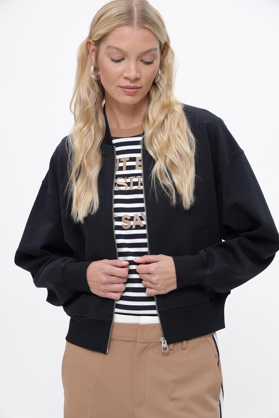 Бомбер Marc O Polo черный