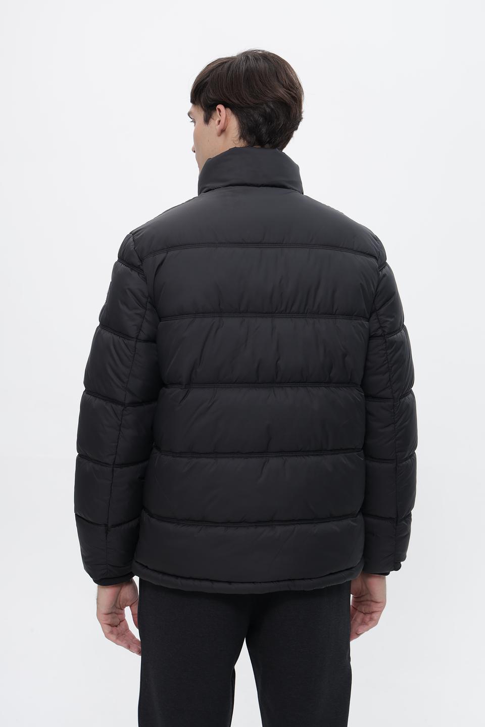 Куртка Tom Tailor стеганая чёрная