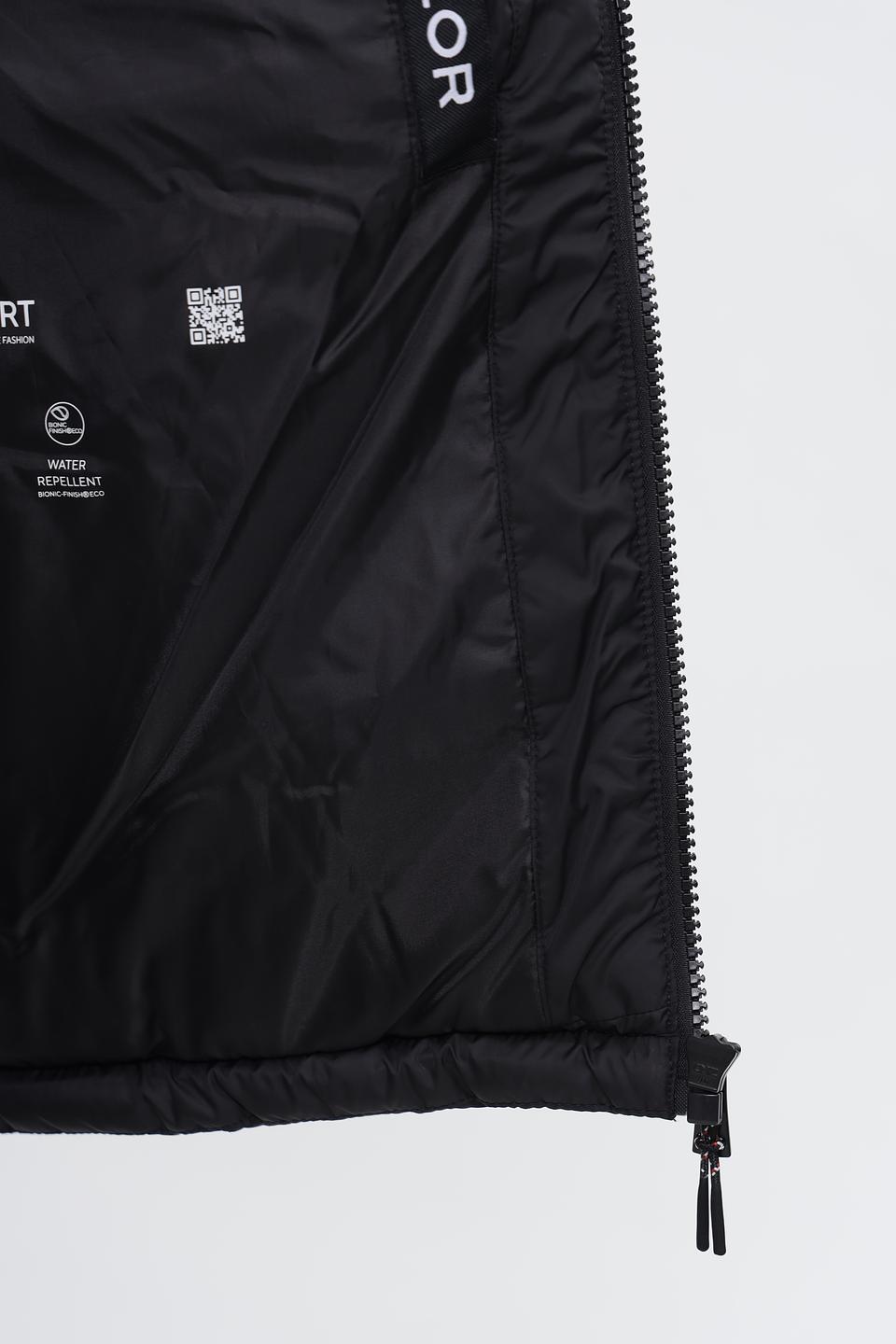 Куртка Tom Tailor стеганая чёрная