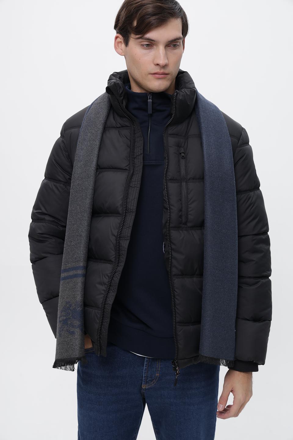 Шарф Lerros мужской синий с серым