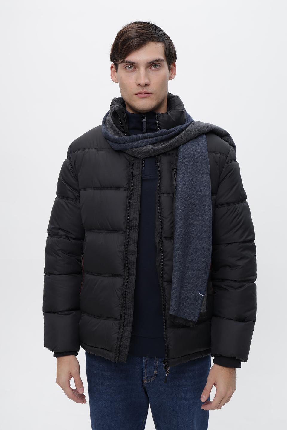 Шарф Lerros мужской синий с серым