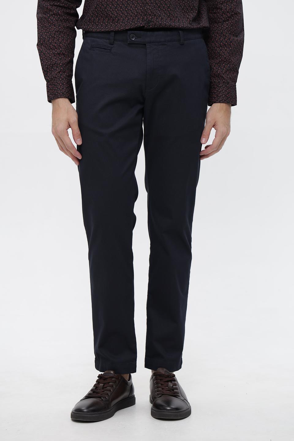 Брюки классические Bugatti темно-синие