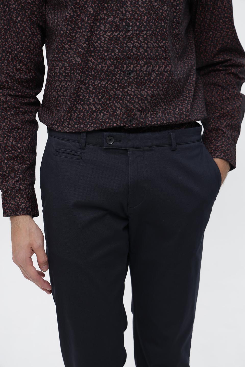 Брюки классические Bugatti темно-синие