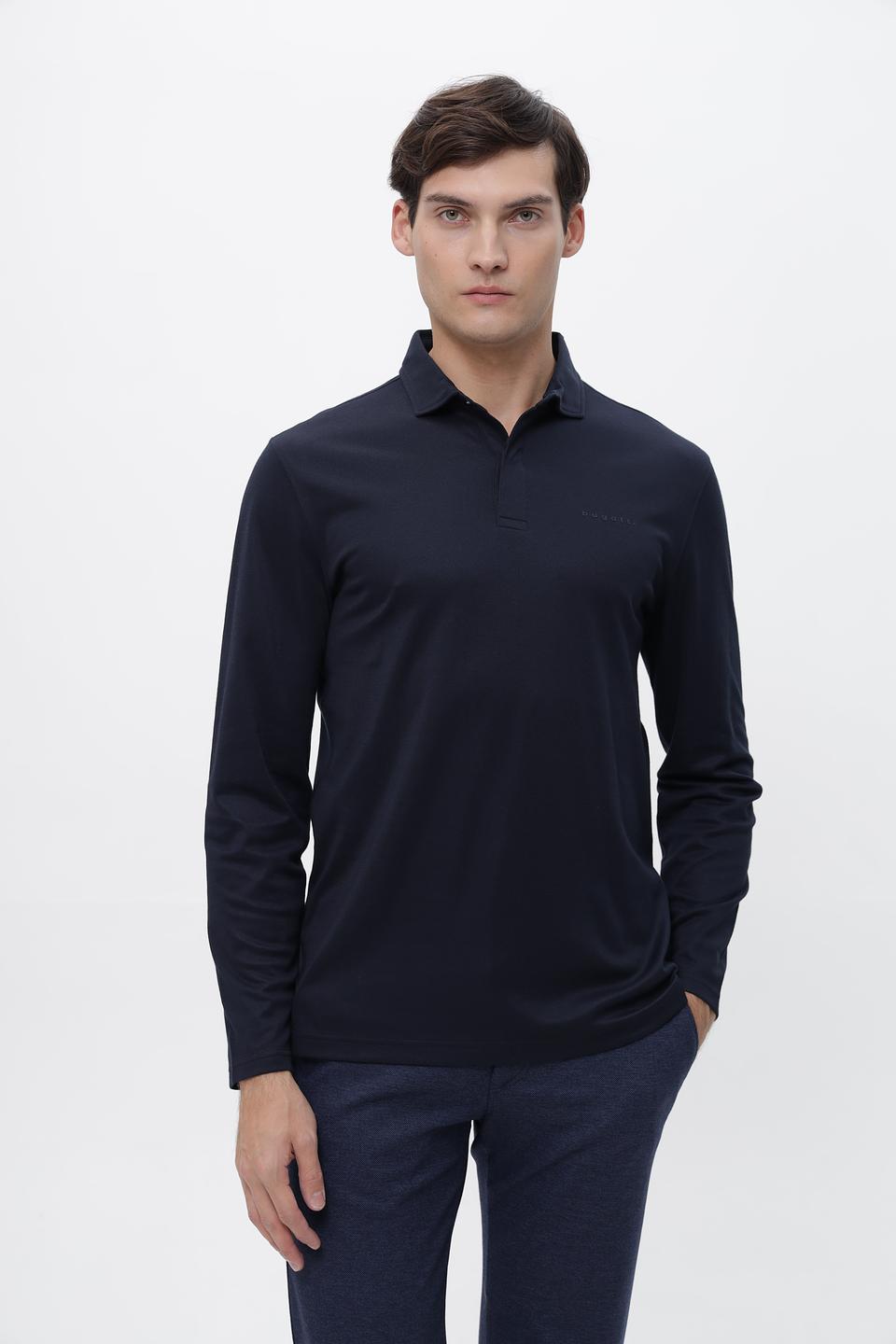 Поло Bugatti с длинным рукавом