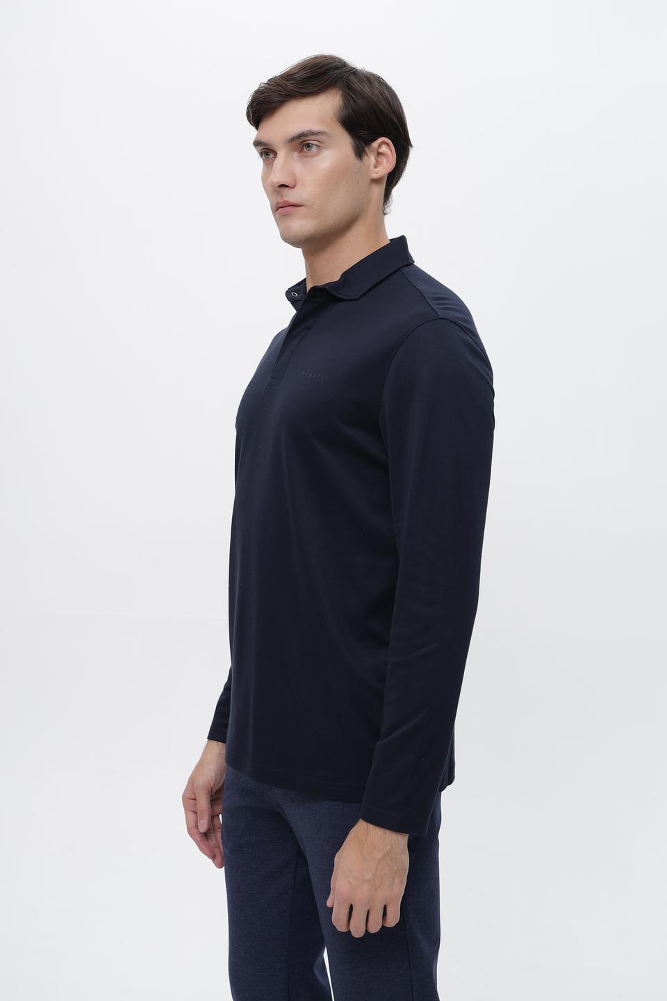 Поло Bugatti с длинным рукавом