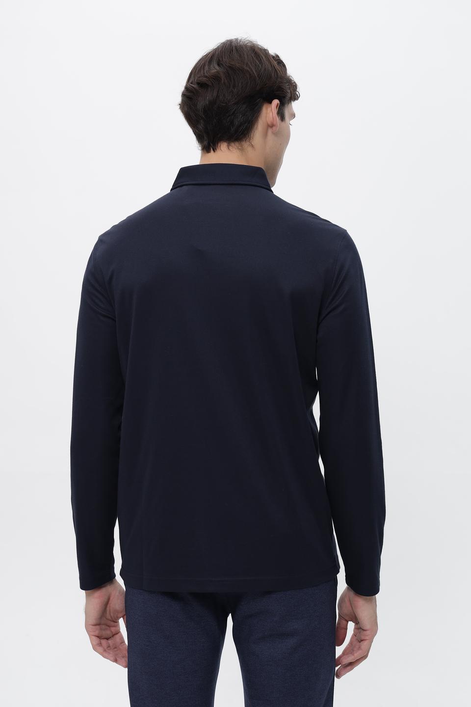 Поло Bugatti с длинным рукавом