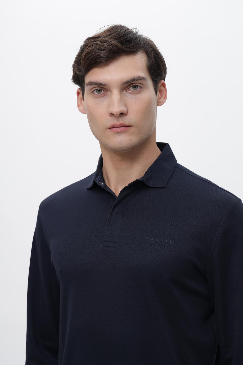 Поло Bugatti с длинным рукавом