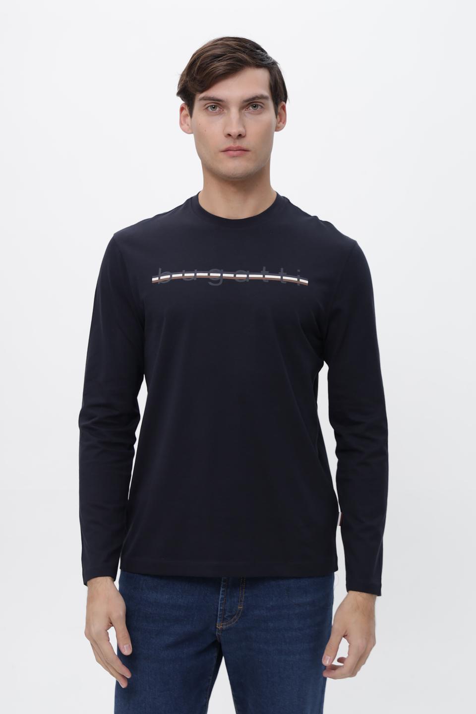 Лонгслив Bugatti с логотипом