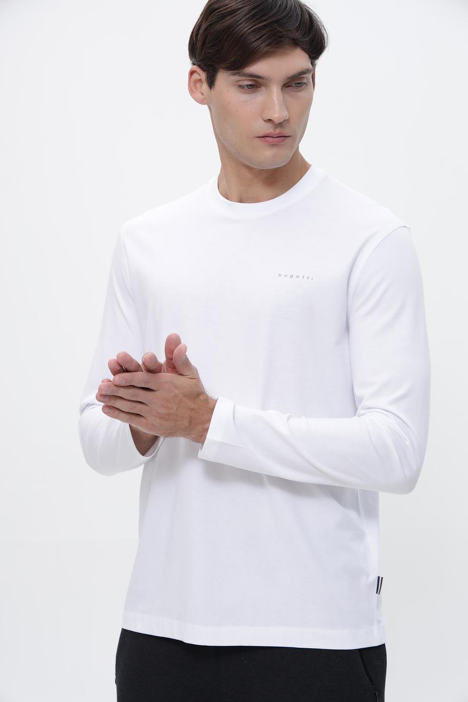 Лонгслив Bugatti белый