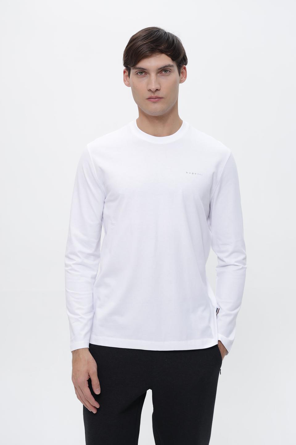 Лонгслив Bugatti белый