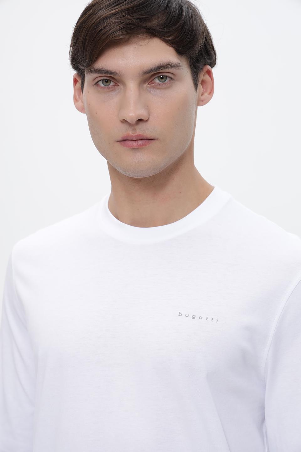 Лонгслив Bugatti белый