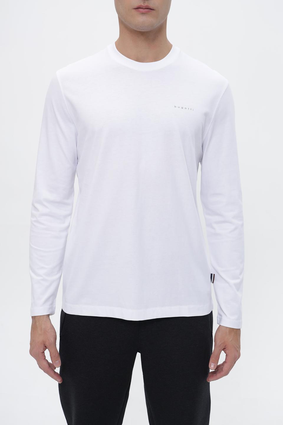 Лонгслив Bugatti белый