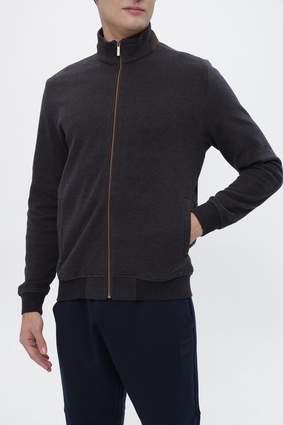 Кардиган Bugatti серый