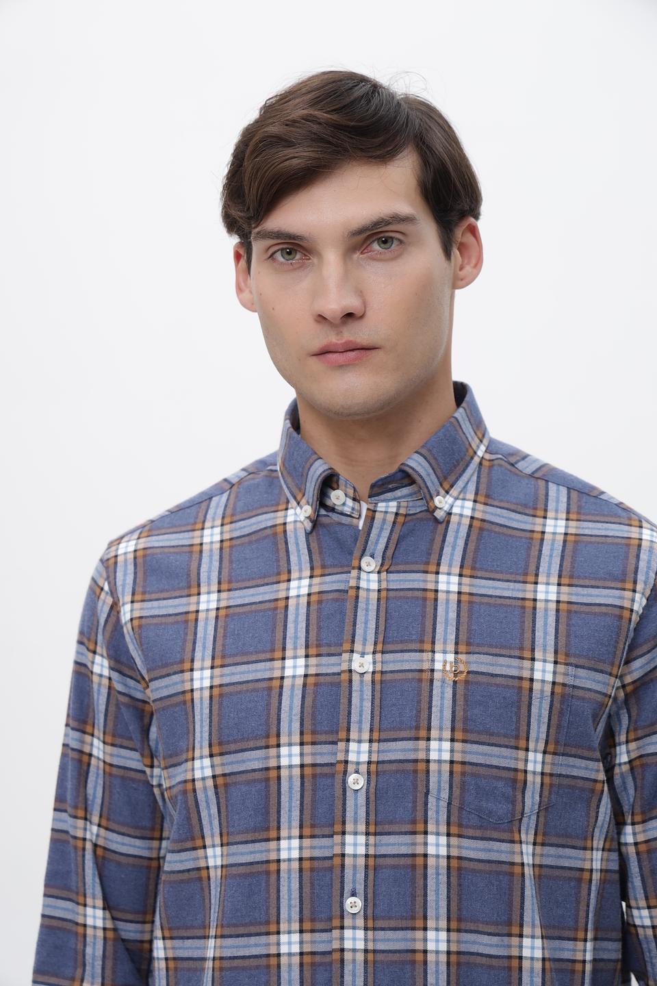 Рубашка Bugatti в клетку