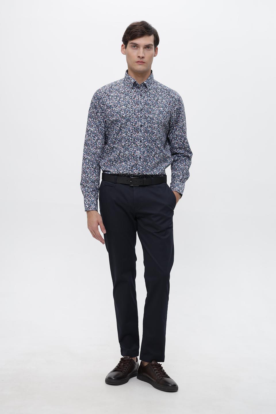 Рубашка Casa Moda с принтом