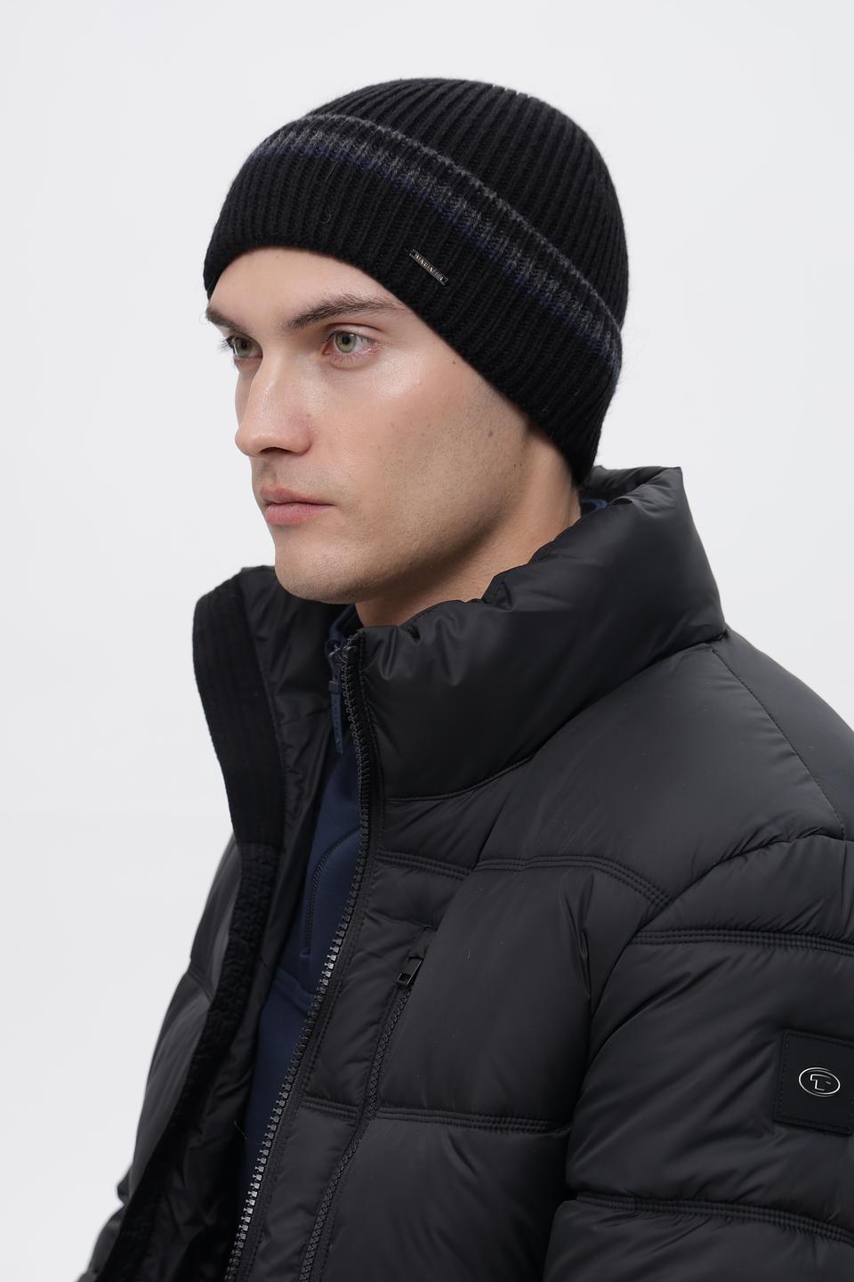 Шапка Marhatter мужская чёрная