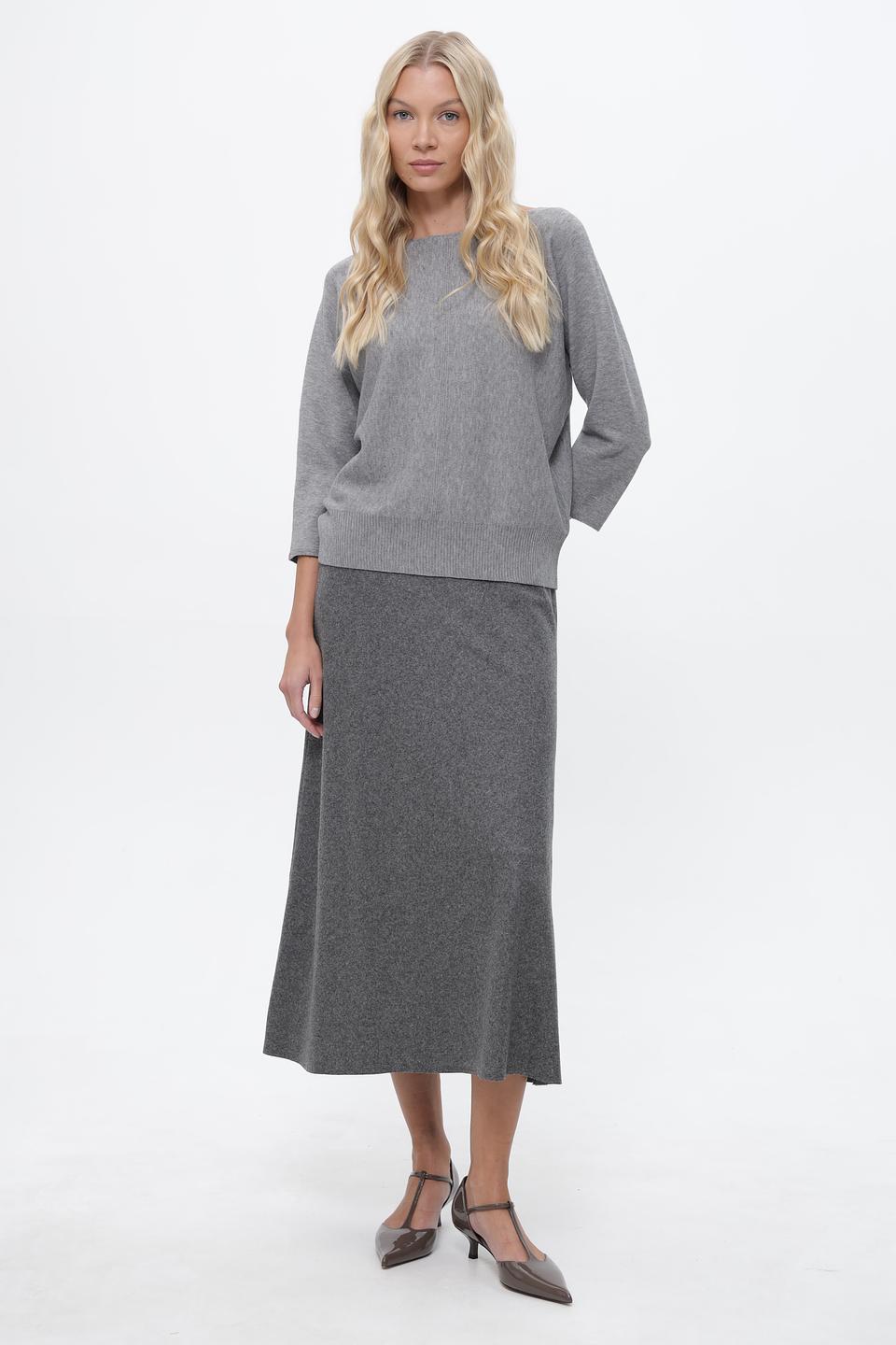 Юбка Luisa Cerano серая