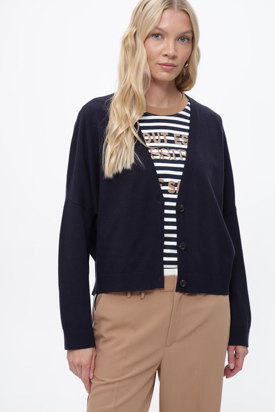 Жакет Miss Lagotte темно-синий