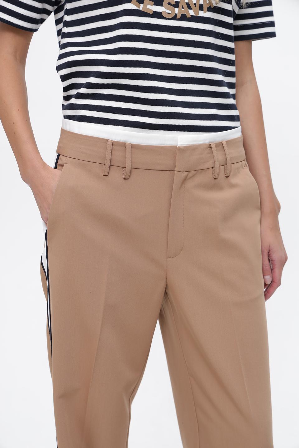 Брюки палаццо Steilmann бежевые