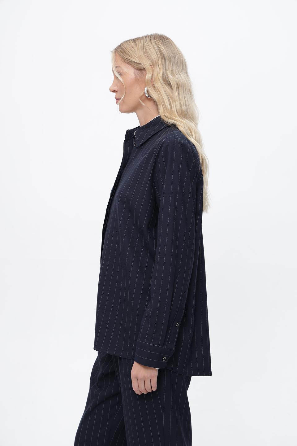 Рубашка Bugatti в полоску