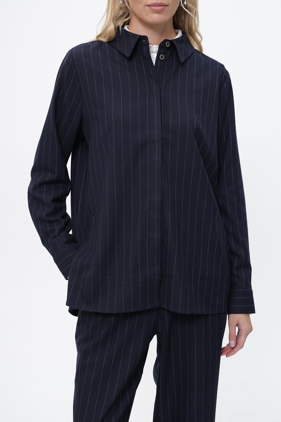 Рубашка Bugatti в полоску