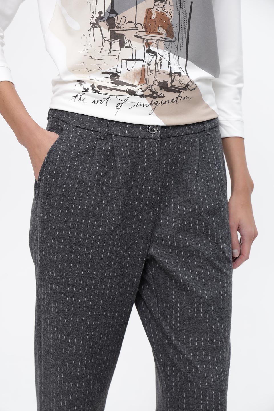 Брюки Barbara Lebek в полоску