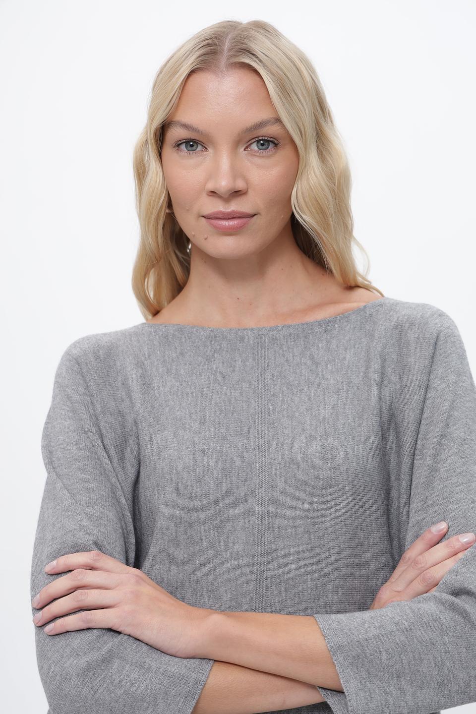 Пуловер Rabe collection серый