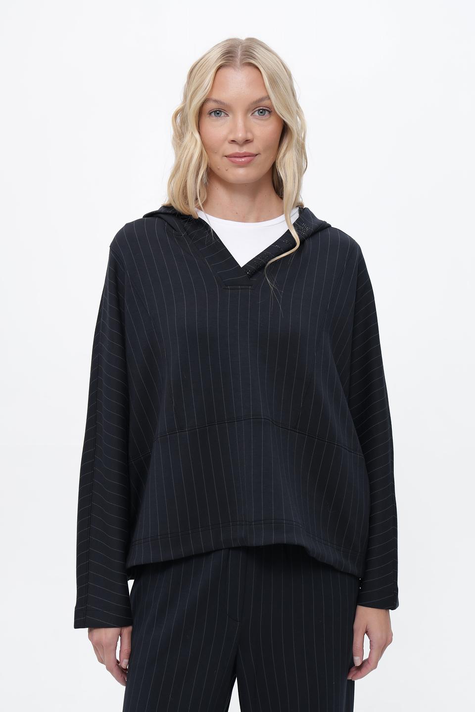 Блузка Lecomte в полоску