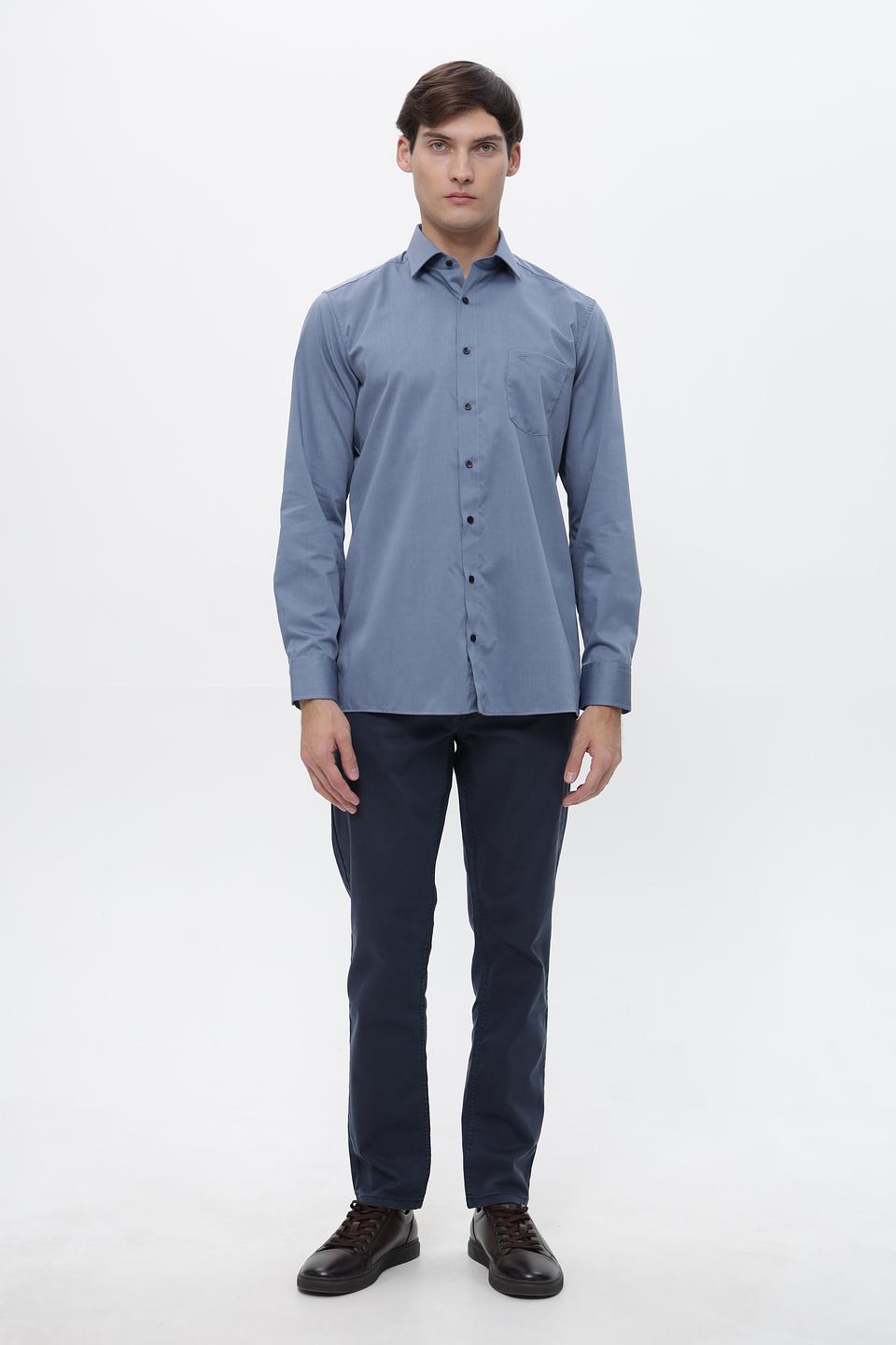 Рубашка Casa Moda голубая