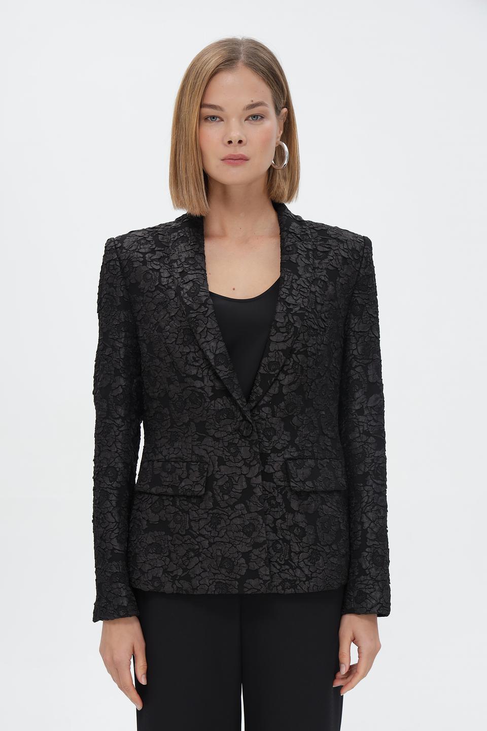 Жакет Marc Cain с цветочным принтом