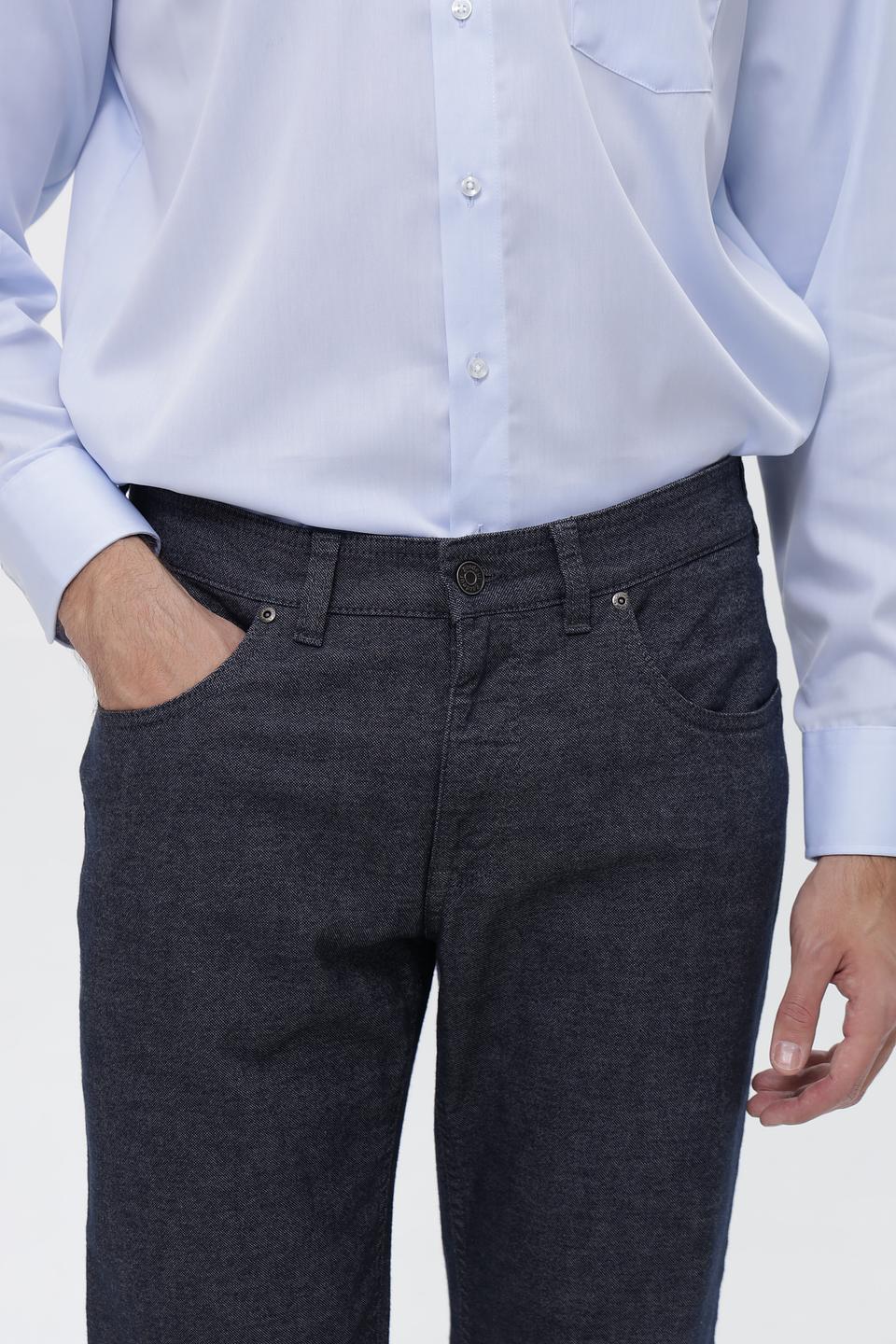 Брюки Gardeur классические тёмно-синие