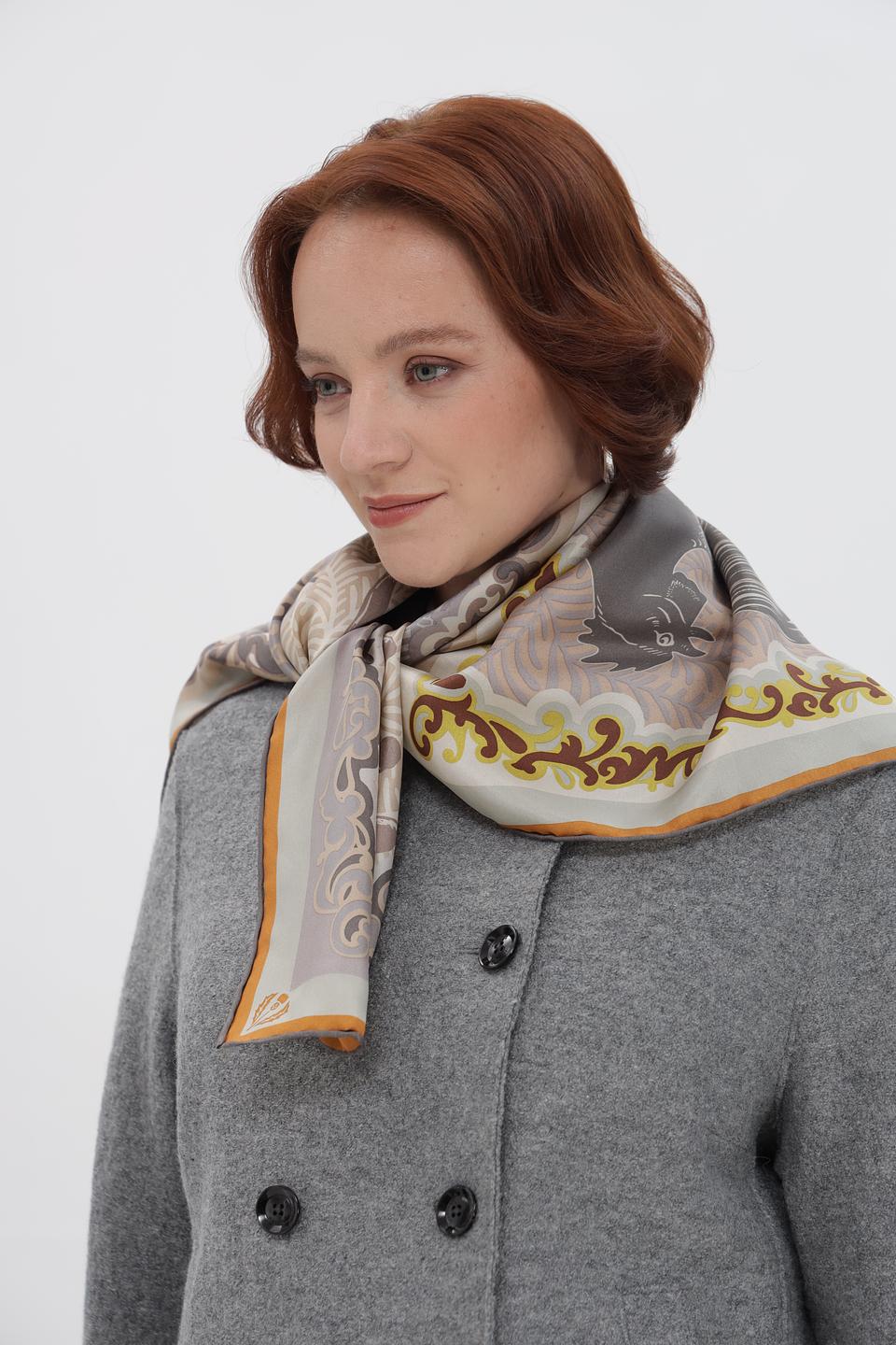 Платок Fraas с принтом