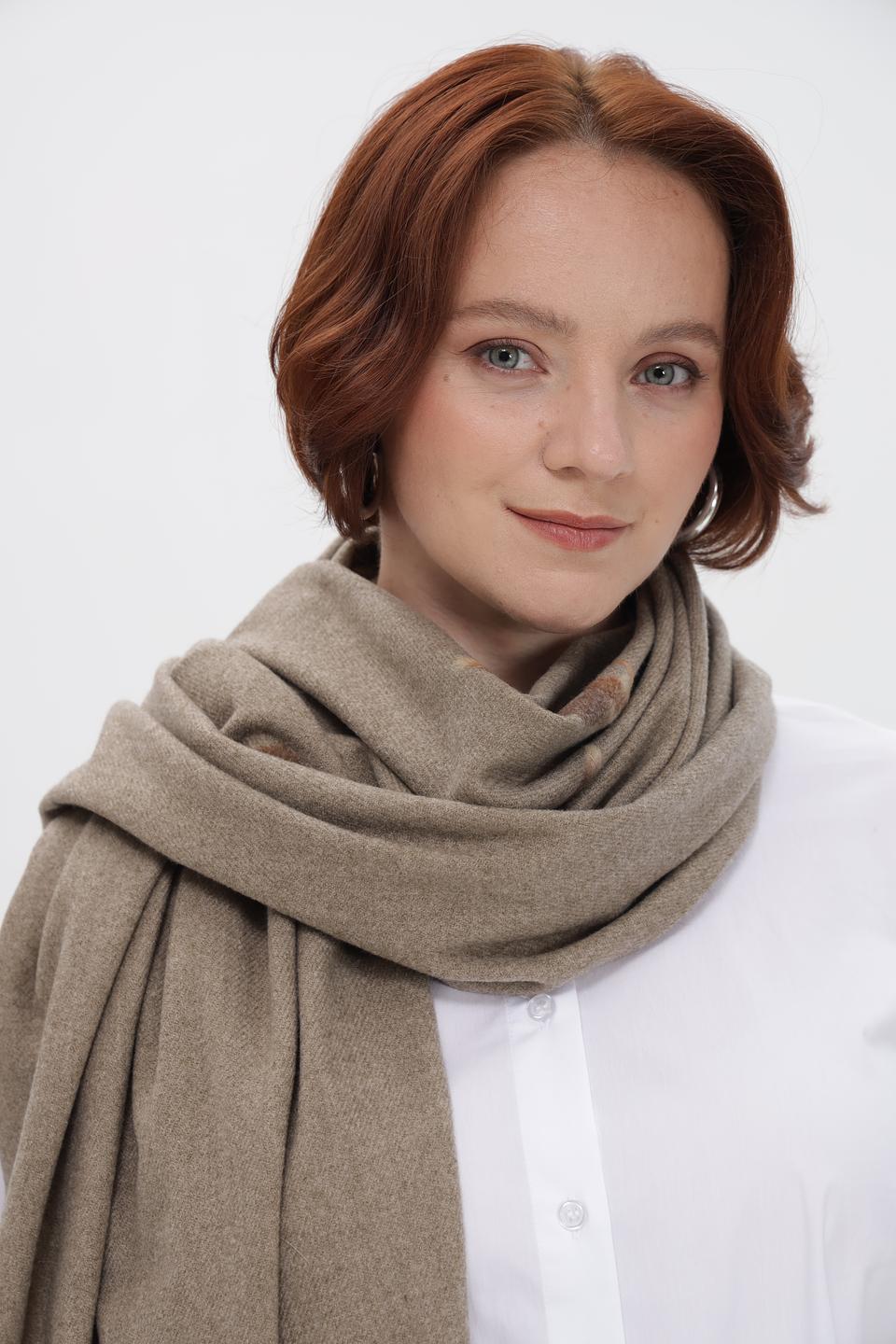 Шарф Fraas с принтом